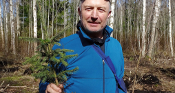 "Lielvaicēnu" saimnieks Artūrs Grudovskis.