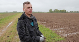 Zemnieku saimniecības “Jaundālderi” saimnieks Miķelis Pavārs.