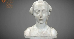 15. gadsimta renesanses tēlnieka Donatello (1386–1466) izgatavotā dižciltīgās dāmas Cecīlijas Gonzagas (1426–1451) biste.