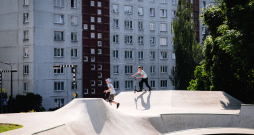 Skeitparks Vecmīlgrāvī.