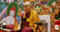 "Skonto" hallē Viņa Svētības Dalailama XIV "Dimanta sūtras" mācības. 2018. gads.