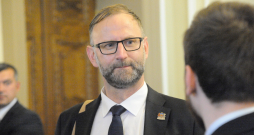 Satiksmes ministrs Atis Švinka.