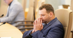 Labklājības ministrs Reinis Uzulnieks.