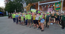 Mednieku klubs "Salnava", kas Minhauzena festivālā uz pjedestāla pabijis jau 15 reizes un šogad beidzot izcīnīja ilgi gaidīto pirmo vietu.