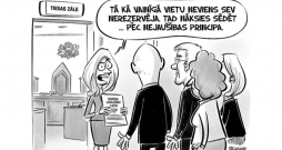 Zīmē Gatis Šļūka. Nāksies sēdēt pēc nejaušības principa