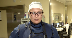 Austrumu slimnīcas Radioloģijas centra vadītāja, invazīvā radioloģe Aina Kratovska.