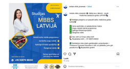 "Jūsu vārti uz Eiropu sākas šeit!" Šādus un citus apsolījumus var lasīt ārzemju studentu piesaistītāju ierakstos.