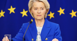 Eiropas Komisijas priekšsēdētāja Urzula fon der Leiena piedalās preses konferencē pēc tikšanās ar Ministru prezidenti Ministru kabinetā.