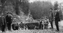 Braslas HES būvdarbu sākums 1925. gada rudenī.