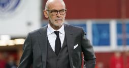 Latvijas futbola izlases galvenais treneris Paolo Nikolato.