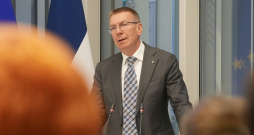 Valsts prezidents Edgars Rinkēvičs.