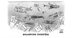 Zīmē Gatis Šļūka. Birokrātijas ekosistēma