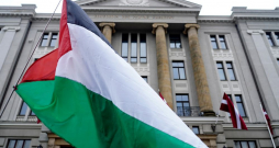 Palestīnas karogs.