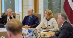Evika Siliņa. Valdības sēde. 