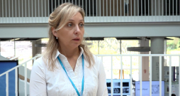 Sabiedrības organizācijas "Čavčavadzes centra" izpilddirektore Nino Kalanadze.