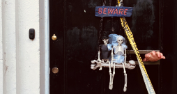 Halovīns. Dekorācijas. Londona. Halovīns. Dekorācijas. Londona.