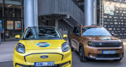 Pasākumā "Latvijas e-auto 2025/26". 
