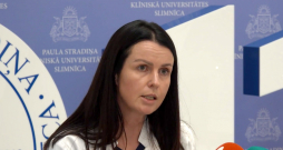 PSKUS Plaušu slimību un torakālās ķirurģijas centra vadītāja pienākumu izpildītāja Zaiga Kravale.