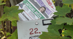 "Latvijas Avīzes" pastkastītē.