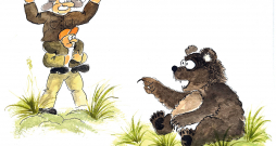 No purva nāk… lielāks lācis! No purva nāk… lielāks lācis!