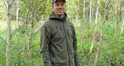 Mežsaimnieks Atis Poga. Mežsaimnieks Atis Poga.