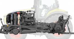 Jaunā 'Claas' adaptīvā piedziņas vadības sistēma. Jaunā 'Claas' adaptīvā piedziņas vadības sistēma.