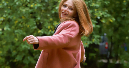 Nacionālā teātra aktrise Agnese Budovska. Nacionālā teātra aktrise Agnese Budovska.