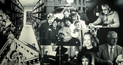 Radio dzīves mirkļi kolāžā, atrodas Radio nama kafejnīcā “Borščs Vecrīgā”, kurā saimnieko ukrainiete Ļina Furmanenko, kura, iebrūkot krieviem viņas
dzimtajā pilsētā Berdjanskā, kopš 2022. gada rada patvērumu
Latvijā.