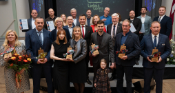 Zivsaimniecības nozares balvas "Lielais loms 2025" pasniegšana Jelgavā, LBTU. Zivsaimniecības nozares balvas "Lielais loms 2025" pasniegšana Jelgavā, LBTU.