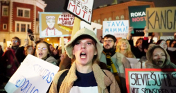 6. novembra protests "Nosargāsim Māti Latviju" pret izstāšanos no Eiropas Padomes Konvencijas par vardarbības pret sievietēm un vardarbības ģimenē novēršanu un apkarošanu (Stambulas konvencijas). 6. novembra protests "Nosargāsim Māti Latviju" pret izstāšanos no Eiropas Padomes Konvencijas par vardarbības pret sievietēm un vardarbības ģimenē novēršanu un apkarošanu (Stambulas konvencijas).