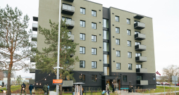 Daudzdzīvokļu nams. Jaunais projekts "Valterciems".