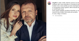 Oļegs Fiļs un Kristīne Jelinska paziņo par šķiršanos. Oļegs Fiļs un Kristīne Jelinska paziņo par šķiršanos.