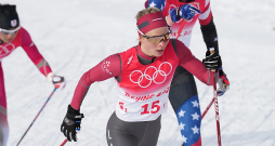 Patrīcija Eiduka pirms nepilniem četriem gadiem ziemas olimpiskajās spēlēs Pekinā. Februārī Milānā-Kortīnā viņai 26 gadu vecumā būs jau trešā olimpiāde karjerā.