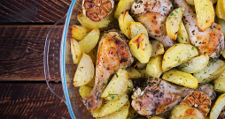 Vistas stilbiņi ar kartupeļu daiviņām.