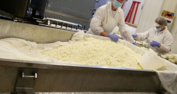 AS "Tukuma piens" ražotne. Ilustratīvs attēls. AS "Tukuma piens" ražotne. Ilustratīvs attēls.