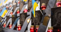 Ukrainas karavīru piemiņai. Ukrainas karavīru piemiņai.