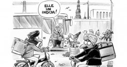 Zīmē Gatis Šļūka. Elle un Indija! Zīmē Gatis Šļūka. Elle un Indija!