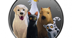 "Straumes" monētas aizmugure.