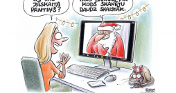 Zīmē Gatis Šļūka. Neuzķeries! Zīmē Gatis Šļūka. Neuzķeries!