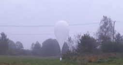 Kontrabandas balons. Ilustratīvs attēls. Kontrabandas balons. Ilustratīvs attēls.