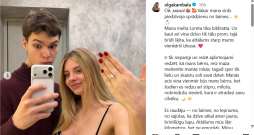 Olgas Kambalas meita Loreta un viņas puisis. Olgas Kambalas meita Loreta un viņas puisis.