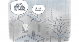 Zīmē Gatis Šļūka. Nekas nav tikai melns vai balts... Zīmē Gatis Šļūka. Nekas nav tikai melns vai balts...