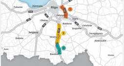 Latvijas lielāko tranzīta ceļu pārbūves plāni (pa pārbūves posmiem līdz 2034. gadam). Latvijas lielāko tranzīta ceļu pārbūves plāni (pa pārbūves posmiem līdz 2034. gadam).