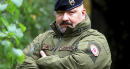 Majors Jānis Slaidiņš. Majors Jānis Slaidiņš.