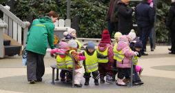 Atjaunotais bērnu rotaļu laukums Vērmanes dārzā. Atjaunotais bērnu rotaļu laukums Vērmanes dārzā.