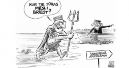 Zīmē Gatis Šļūka. Kur tie jūras mēsli briest? 