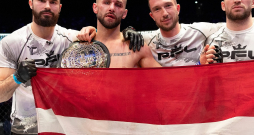 Aleksandrs Čižovs ar komandu pēc uzvaras Lionā. Aleksandrs Čižovs ar komandu pēc uzvaras Lionā.