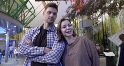 Kristīne un Agris Dzenīši.