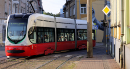 Tramvajs Liepājā.