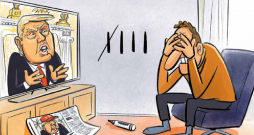 “Mājas Viesis” piedāvā atskatīties uz aizvadītā gada notikumiem Latvijā un pasaulē, kuru gaitu lielā mērā ietekmēja Baltā nama
saimnieka Donalda Trampa ekscentriskie izgājieni.